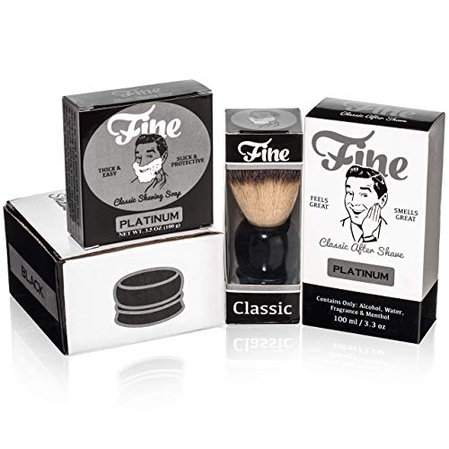 image for Fine Platinum Men's Aftershave - A Splash Of Classic Barbershop Afters