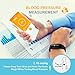 Fitness Activity Tracker, Wireless Smart Band Heart Rate Monitor Calorie Step Distance Counter Sleep wearable Recorder MSG Call Push for Android & IOS - Black
