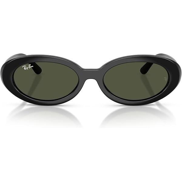 Ray-Ban RB4441D Sunglasses, Black/Dark Green, 53 mm at  display picture 1