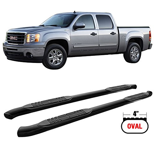 image for Side Step Bars Fits 2001-2013 Chevy Silverado & GMC Sierra Crew Cab | 