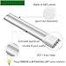 10W LED 2G11 4-Pin Base PL Lamp Lustaled 120V Daylight 6000K 18W Compact Fluorescent Lamp Equivalent Bulb Lamp for Pendant Lamps Ceiling Lights Desk Lamps (Remove or Bypass Ballast, 2-Pack)