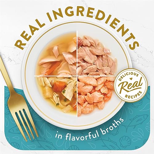 Purina Fancy Feast Lickable Appetizers and Broths Collection Grain Free