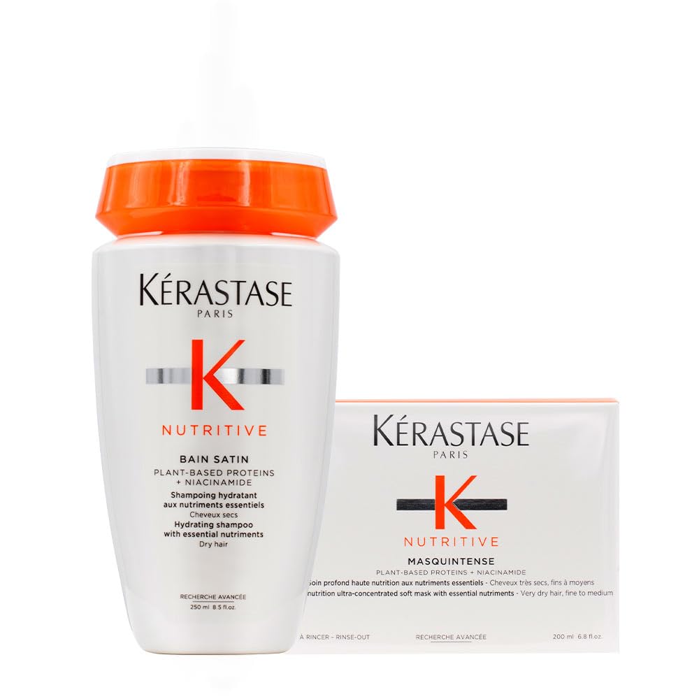 Kerastase Nutritive Bain Satin 250ml Masque Intense 200ml