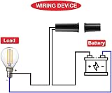 Gebeldet 6pcs Wired Recessed Door Window Magnetic Reed Switch Alarm Sensor White view 6