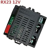 WEELYE RX23 12V Control Box Receiver Match 2.4G Bluetooth Remote Control, Mainboard Motherboad Accessories Children Electric Ride On Cars Kids Powered Wheel Circuit Board Replacement Parts