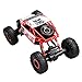 Arshiner RC Rock Crawler Monster Truck 1:18 Scale Rechargeable Battery 25KM/H High Speed 2.4Ghz 4WD Shock-Proof Off-Road Vehicle RC car Kids (Red)