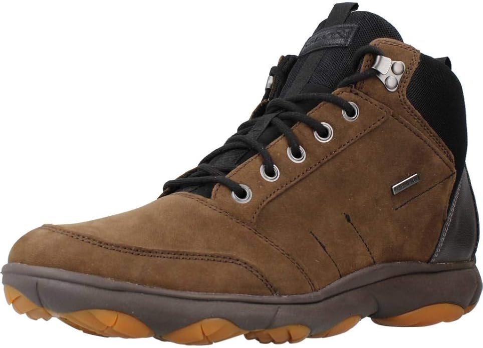 Geox Men's Nebula 4x4 ABX Sneaker Boots Brown 9 Amazon.co.uk Shoes & Bags