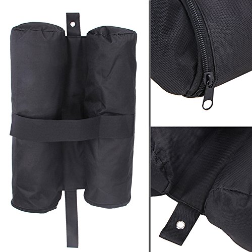 RONGT 60 Lbs Canopy Tent Weight Bags, Water-Proof Pop Up Canopy Tent Sand Bags for Instant Outdoor Sun Shelter Canopy Legs (four set)