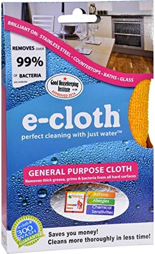 2Pack! E-Cloth General Purpose Cloth 12.5" x 12.5" inches - 1 Cloth