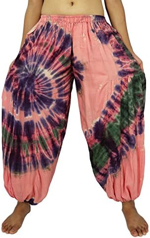 Lek Boutigue Women's Plus size loose Harem Aladdin Yoga Pants (00 Light Pink)