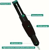 Kjzeex Desoldering Pump Solder Wick Remover Tool Kit 3-in-1 Sucker Braid view 2