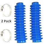 2-Pack Aftermarket Blue Shock Absorber Boot Cover Replaces ROU-87151 Rough Country Lifted 4x4 ORV Universal