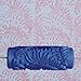 15cm Empaistic Flower Pattern Painting Roller for Decoration Machine DIY Wall Decoration- Blue