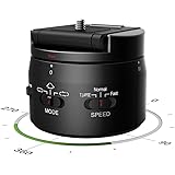 Motorized Panning Head Gopro Action Cam Timelapse Variable Speeds and Built-in Rechargeable Battery Blackbolt O-bolt 360 Degree Rotator