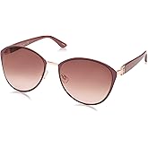 Jessica Simpson J5329 Chic Metal UV Protective Women's Cat Eye Sunglasses. Glam Gifts for Women, 60 mm