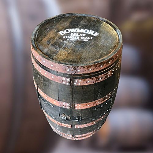 Recycled Solid Oak Bowmore Branded "Balmoral" Double Door Drinks Cabinet | Wine Rack