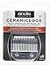 Andis 64470 Ceramic Edge Carbon-Infused Steel Detachable Clipper Blade - Chrome Finish, Anti-Rust, Extends Edge Life, Compatible All Andis Series - Size 0A, 3/64-Inch (1.2mm) Cut Length, Chrome