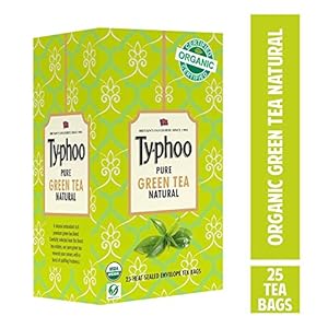 Typhoo Organic Green Tea, 25 Bags