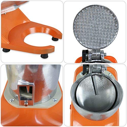 Oteymart 300W Electric Ice Shaver Machine Shaved Ice Snow Cone Maker Ice Crusher Stainless Steel Blade 143 lbs New