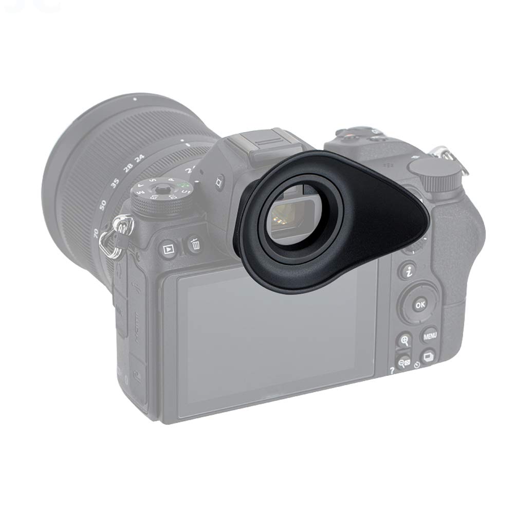 Oval Shape Eyeshade Eyepiece for Nikon Z5, Z6, Z6II, Z7, Z7II Camera Replaces Nikon DK-29 Eyecup