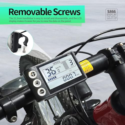 Electric Bike Control Unit 36V 250W Brushless Motor Controller Electric Scooter Control Unit Brushless Motor Controller + Display (36V/48V 250/350W)
