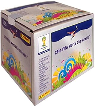 Panini - Cromos Copa Mundial de la FIFA Brasil 2014(TM) (100 Sobres, 500 cromos) [Importado]: Amazon.es: Juguetes y juegos