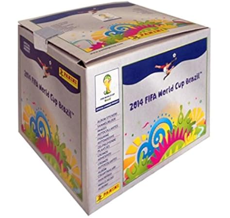 Panini - Cromos Copa Mundial de la FIFA Brasil 2014(TM) (100 Sobres, 500 cromos) [Importado]: Amazon.es: Juguetes y juegos
