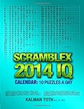 Scramblex 2014 IQ Calendar: 10 Puzzles a Day by 