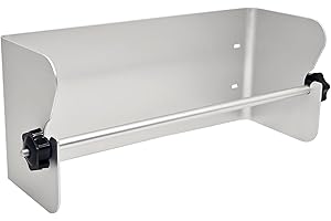G-Sunny Garage Paper Towel Holder,Aluminum Wall-Mount Paper Towel Holder for Enclosed Trailer,Shop,Garage,Storage,5th Wheel,RV (Silver)