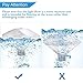 AMRZS Waterproof Floating Pool Lights Party Lights Decorations 7 Modes Baby Bath Light for Tub/Spas/Pond/Pool,2018 Version, Battery Operated