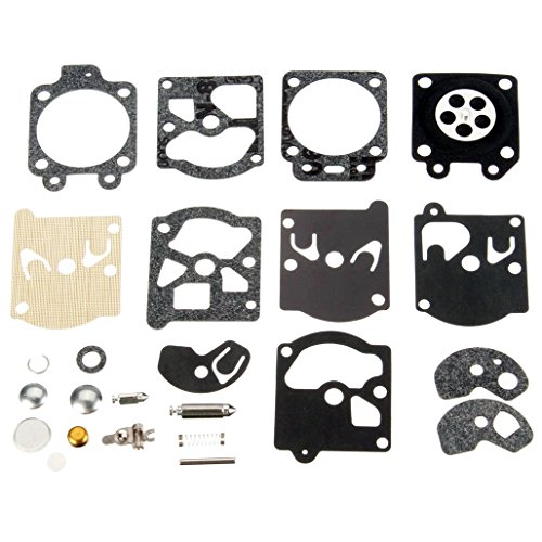 Yingshop Carburetor Diaphragm Gasket Rebuild Repair Kit Fits Walbro K10-WAT WA WT Series Carb String Trimmers Blowers Chainsaw