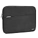 Evecase Surface Pro 6 Tablet Sleeve Water Repellent Shockproof Sleeve Protective Case Bag with Accessory Pocket for Microsoft Surface Pro 6, Google Pixel Slate 12.3, Samsung Galaxy Book2 12 - Black
