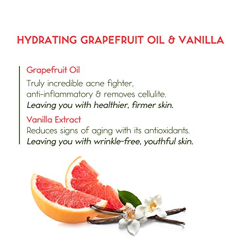 O Naturals Exfoliating Dead Sea Salt Grapefruit Essential Oil Face Body