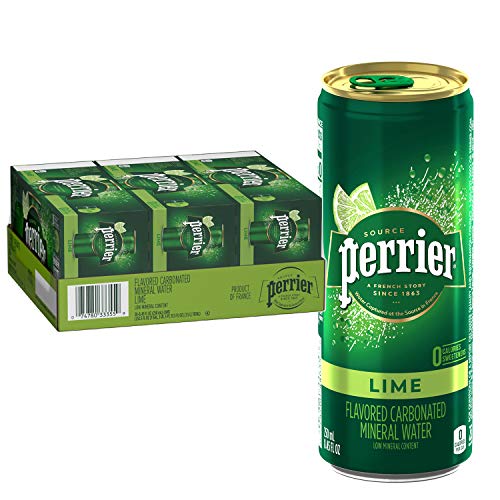 Perrier Lime Flavored Carbonated Mineral Water
