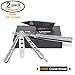 Balisong Butterfly Knife Trainer - Practice Folding Knife Set + Unsharpened Blade + Set of 2, Dragon and Silver with Spring Latch