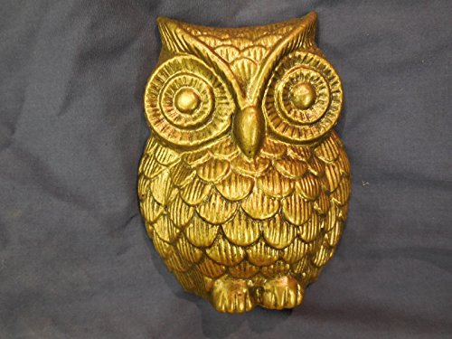 Large Garden Owl Concrete or Plaster Mold 7229