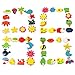 24pcs Novelty Animals Wooden Fridge Magnet Sticker Cute Funny Refrigerator Toy