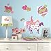 RoomMates Horse Crazy Peel and Stick Wall Decals,Multicolor