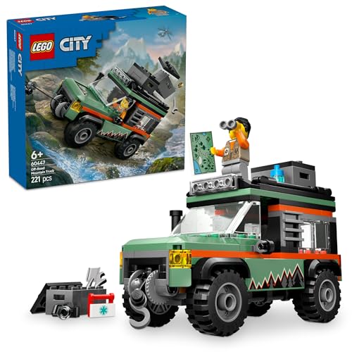 レゴ(LEGO) シティ 4WD オフロードマウンテントラック 60447 おもちゃ 男の子 女の子