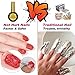 2 Pcs Magic Nail Polish Remover, Professional Removes Soak-Off Gel Nail Polish In 3-5 Minutes (2 Pcs Nail Polish Remover)
