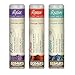 Lip Balm ONE World 3-Pack by Eco Lips Relax, Renew, Restore, 100% Organic Beeswax & Cocoa Butter Lip Care with Exotic Organic Oils from Around The World. Soothe & Moisturize Dry & Cracked Lips