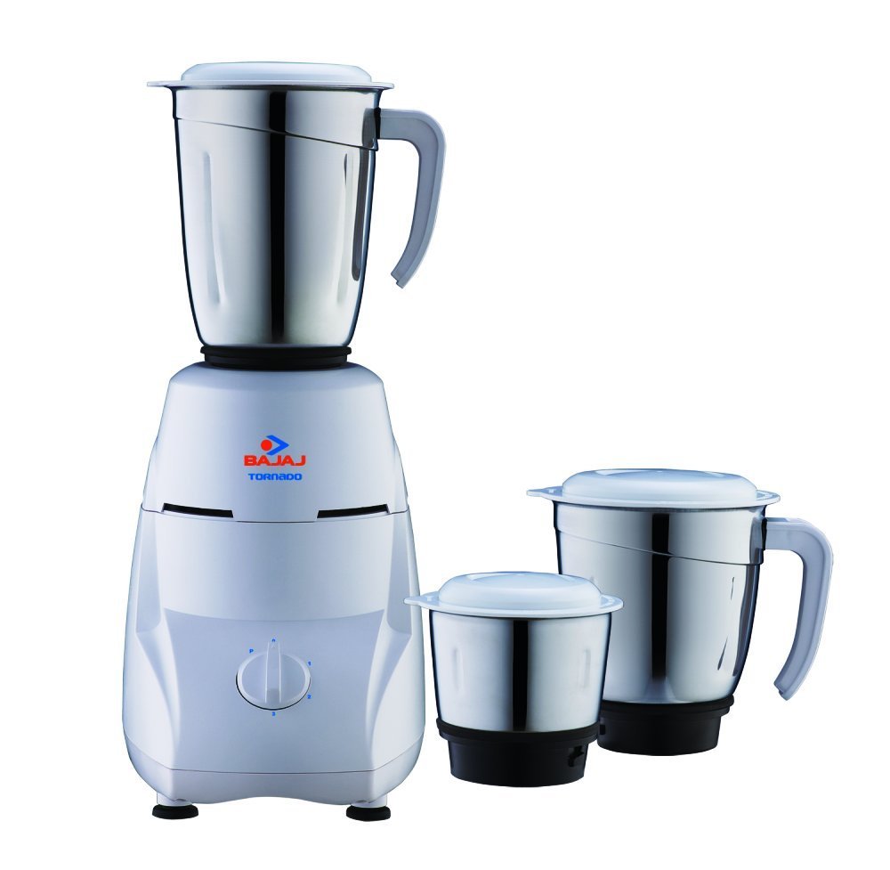 Mixer Grinder 550Watt with 3 Jars Bajaj Tornado Best Price With