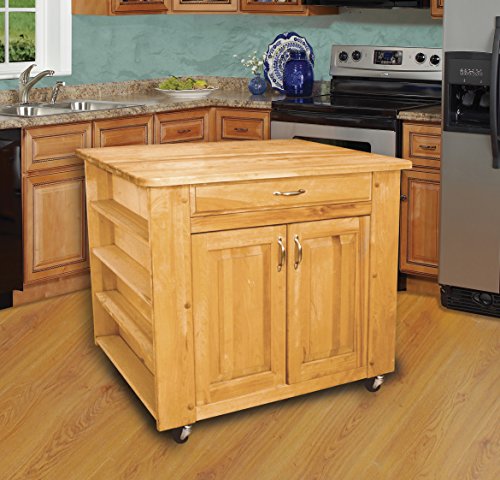 Catskill Craftsmen Deep Storage Island with Rectangle Top - Thumbnail 4