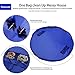 Homecube Large 59 Inches Diameter Baby Kids Play Floor Mat Toy Storage Bag Organizer Blue