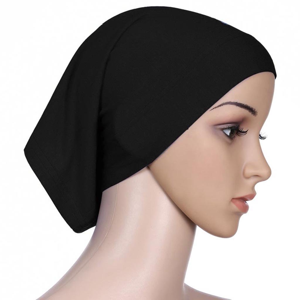 magideal islamic muslim cotton headscarf inner hijab cap underscarf ninja hijab scarf