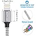 iPhone Charger ,KOYCGD Lightning Cable 6FT USB Charging Cable Nylon Braided Cord for iPhone iPod iPad Mini Air Pro and More (Gray)