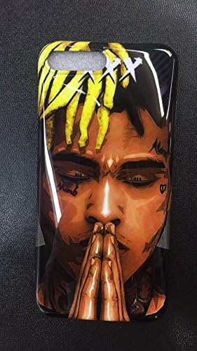 iPhone 6s+/6+ Case, RIP Long Live Xxxtentacion Tribute Slim Durable Soft TPU Case for Apple iPhone 6s Plus and 6 Plus (Praying Hands)