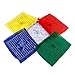 Maha Bodhi Tibetan Wind Horse Lungta Prayer Flags - 5 Vibrant Color Sets 6 x 6 Inches- Pack of 50