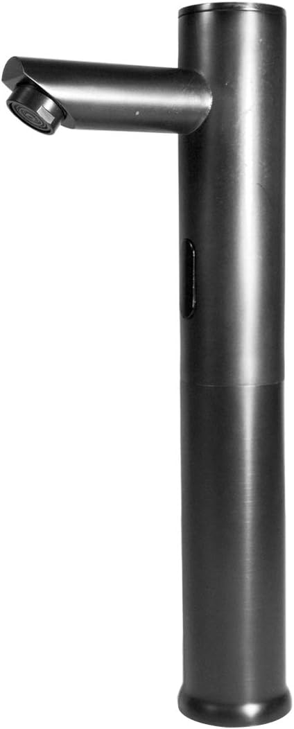 Fyeer Automatic Sensor Touchless Bathroom Sink Faucet, Lead Free Certified, Hot&Cold Mixer, Black Copper, QH0135HR