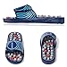 BYRIVER Acupuncture Massage Slippers Sandals Slides Shoes Mat, Arthritis Plantar Fasciitis Foot Neuropathy Pain Relief Massager for Circulation, Mothers Fathers Day Gift for Mom Dad(05S)